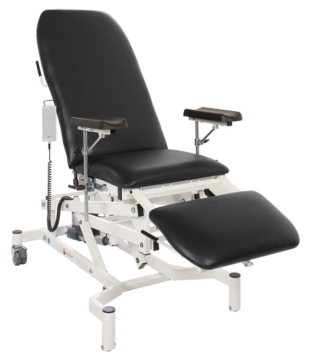 Doherty Phlebotomy Chair - Midnight Black